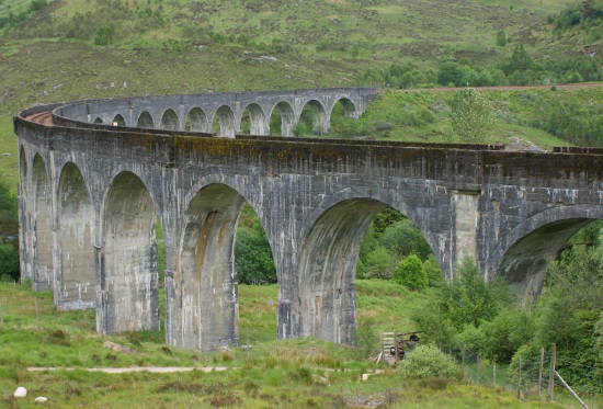  Glenfinnan-Viadukt, Schottland 