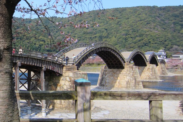 Holzbrücke Kintai / Japan