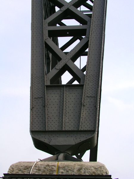Detail von der Rendsburger Hochbrücke