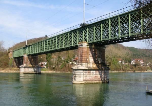 Eisenbahnbrücke Waldshut